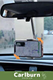Özel Üretim 360 Derece Dönebilen Ayarlanabilir Hızlı Sökülebilen Dikiz Aynaya Takılan Telefon Tutucu