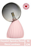 Handmade Dekoratif Şık Biyobozunur Plastik 10 Cm Dimmer Kablolu Hayalet Spooky Masa Gece Lambası