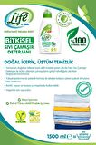 Life By Fakir %100 Bitkisel Bazlı Vegan Sıvı Çamaşır Deterjanı  1500ml x 6 Adet Avantaj Seti
