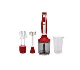 Fakir Shela 1700 W Mikser & Blender Seti Kırmızı(VİTRİN ÜRÜNÜDÜR)
