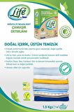 Life By Fakir %100 Bitkisel Bazlı Doğal Toz Çamaşır Deterjanı x 6 Adet Avantaj Seti