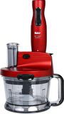 Fakir Rondo Blender Mikser Seti MrChef Quadro 1000w Rouge Kırmızı