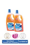 Fakir Magic 2'si 1 Arada Ahşap ve Sert Yüzey Temizleyici 1000ml x 2 Adet
