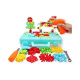Eğitici Matkaplı Creative Puzzle 340 Parça 3D STEM