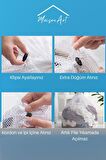 LBag | 3 Adet Çamaşır Yıkama Filesi İpli 40x60 Cm | Çorap Perde Filesi