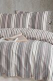 Clasy 100% Pamuk  Butik Nevresim Takımı Çift Kişilik İpliği Boyalı