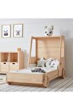 Arabalı Yatak Montessori Yatak Çocuk ve Bebek Odası Karyola Beşik