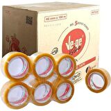 Vege Bufalo Koli Bandı 45x100 Şeffaf 48Li