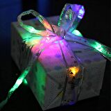 SGE TEKNOLOJİ 2 M RGB ŞERİT LED AĞAÇ SÜSÜ EV DEKORASYON DÜĞÜN DOĞUM GÜNÜ AYDINLATMA 
