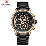 NAVİFORCE NF9184 ROSEGOLD SPOR ŞIK ERKEK KOL SAATİ