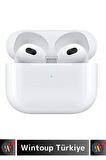 Premium iPhone 16 Pro Max Tam Uyumlu Dokunmatik 3. Nesil Kulak İçi Bluetooth Kulaklık