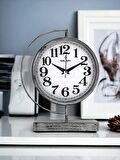 Galaxy Premium Serisi Modern Kadranlı Metal Ofis ve Masa Üstü Saat 20 cm