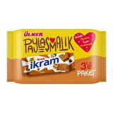 Ülker İkram Fındıklı Kremalı Bisküvi 3x84 gr X 6 Adet