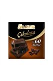 Ülker Bitter Kare %60 Kakaolu Çikolata 60 gr x 6 Adet
