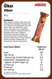 ALBENİ Sütlü Çikolata Kaplamalı Karamelli Bar - 40 gram - 24 Adet