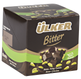 Ülker Çikolata Kare Bitter Fıstıklı 65 g