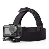 Gplus GP24 GoPro Sjcam Eken Aksiyon Kamera Kaydırmaz Kafa Bandı