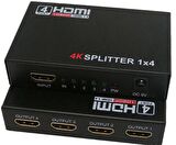Gplus 4KHD104 HDMI Splitter 4 Port 4K Ultra HD Görüntü Çoklayıcı