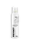 Prıvacy Addiction Pudrasız Leke Yapmayan Kadın Sprey Deodorant 150 ml