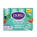 Duru Duş Sabunu Yağmur Ormanları 4 Lü 600 Gr>