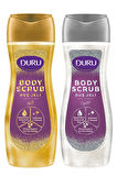 Duru Body Scrub Crystal & Gold Duş Jeli 2x450 Ml İkili Set