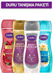 Duru Tanışma Paketi (Scrub Crystal,Scrub Gold,Jasmin Amber,Lotus Çiçeği)