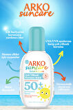 Spf50+ Vücut Güneş Kremi 200 Ml & Spf50+ Çocuk Bebek Güneş Kremi 200 ml Çanta Hediyeli İkili Set