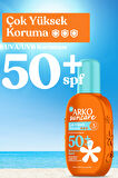 Spf50+ Vücut Güneş Kremi 200 Ml & Spf50+ Çocuk Bebek Güneş Kremi 200 ml Çanta Hediyeli İkili Set