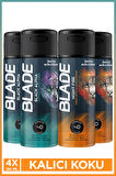 Blade Hero Selection Serisi Night Fire&Black Alpha Erkek Deodorant 4x150 Ml