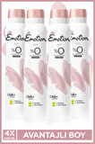 Emotion Joy Kadın Deodorant 4x200 Ml