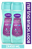 DURU BODY SCRUB ICE LIGHT DUŞ JELİ 2X450 ML