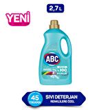 ABC Renkliler İçin Sıvı Deterjan 2.7 lt 45 Yıkama 