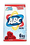 ABC Matik Gül Tutkusu Beyazlar ve Renkliler için 40 Yıkama 6 kg Toz Deterjan