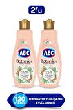 ABC Botanics Organik Eylül Güneşi Beyazlar ve Renkliler İçin Konsantre Yumuşatıcı 2 x 1440 ml 120 Yıkama