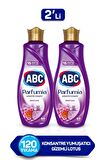 ABC Parfumia Gizemli Lotus Beyazlar ve Renkliler İçin Konsantre Yumuşatıcı 2 x 1440 ml 120 Yıkama