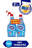 ABC Cam Temizleyici 750 ml+750 ml