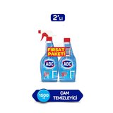 ABC Cam Temizleyici 750 ml+750 ml