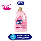 ABC Renkliler İçin Sıvı Deterjan 2.7 lt 45 Yıkama 