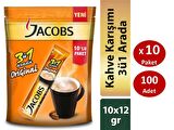 Jacobs Original 3'ü 1 Arada 12 gr 10x10'lu Hazır Kahve
