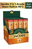 Jacobs Hazır Kahve 40'lı Avantaj Paketi