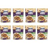 Eti Lifalif Granola Kuru Vişneli, Kakao Parçacıklı, Fındıklı 200 g x 8 Adet