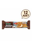 Burçak Hindistan Cevizli Kremalı Yulaflı Bisküvi 100 g x 12 Adet
