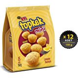 Eti Topkek Mini Limonlu Haşhaşlı Kek 150 gr x 12