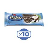 Eti Hoşbeş Hindistan Cevizi Kremalı Gofret 142 g x 10 Adet