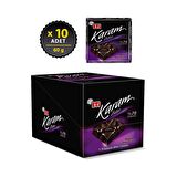 Eti Karam %70 Kakaolu Bitter Çikolata 60 g x 10 Adet