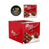 Eti Çikolata Sütlü Kare 65 g x 10 Adet