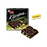 Eti Karam Antep Fıstıklı Kakaolu Bitter Çikolata 60 g x 10 Adet