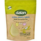 Dalan Matik Vegan Organik Parfümlü Beyazlar ve Renkliler İçin Granül Sabun 1 kg 32 Yıkama