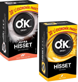 Okey Hisset 20li + Ultra Hisset 20li Toplam 40 Adet