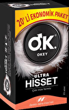 Okey Hisset 20li + Ultra Hisset 20li Toplam 40 Adet